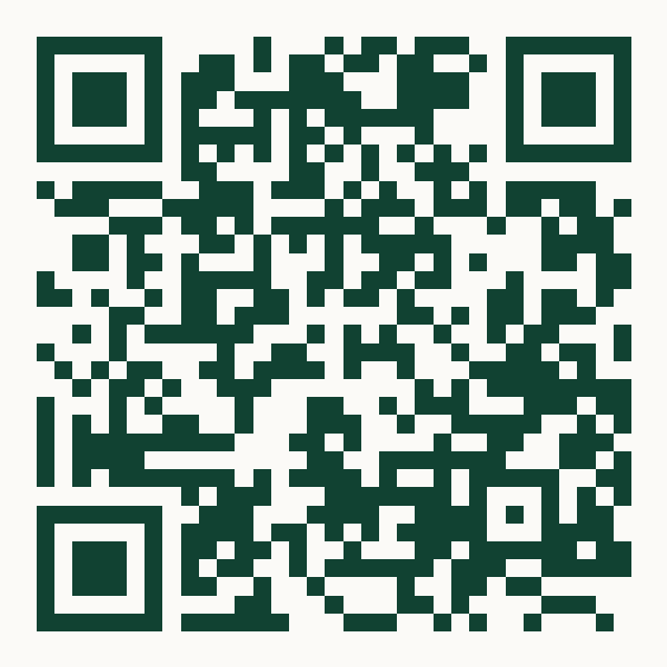 QRordine demo menüsünün QR kodu